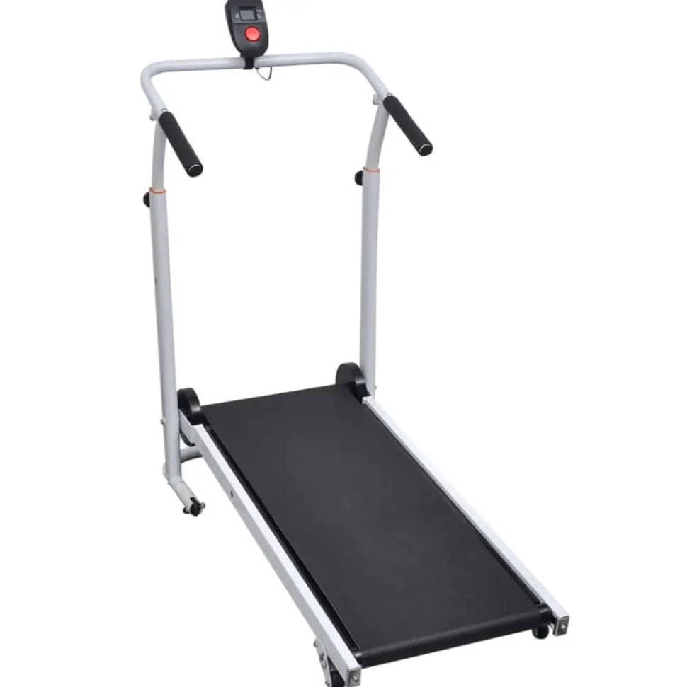 vidaXL Mini-loopband inklapbaar 93x36 cm zwart