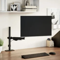 vidaXL Monitor-armbeugel 27 inch scherm gasveer 10 kg