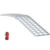 vidaXL Motorcycle Ramp 680 kg Zilver 680 kg Aluminium