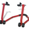 vidaXL Motorfiets achterwiel paddock standaard rood