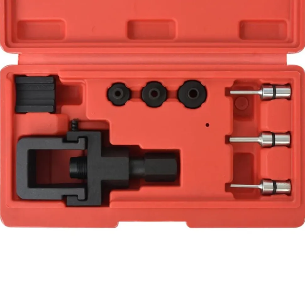 vidaXL Motorfiets kettingpons- en klink set 8-delig