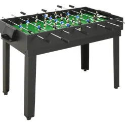 vidaXL Multispeeltafel 15-in-1 121x61x82 cm zwart