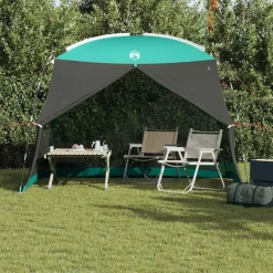 vidaXL Muskietentent met dak Zeegroen 320 x 320 x 218 cm
