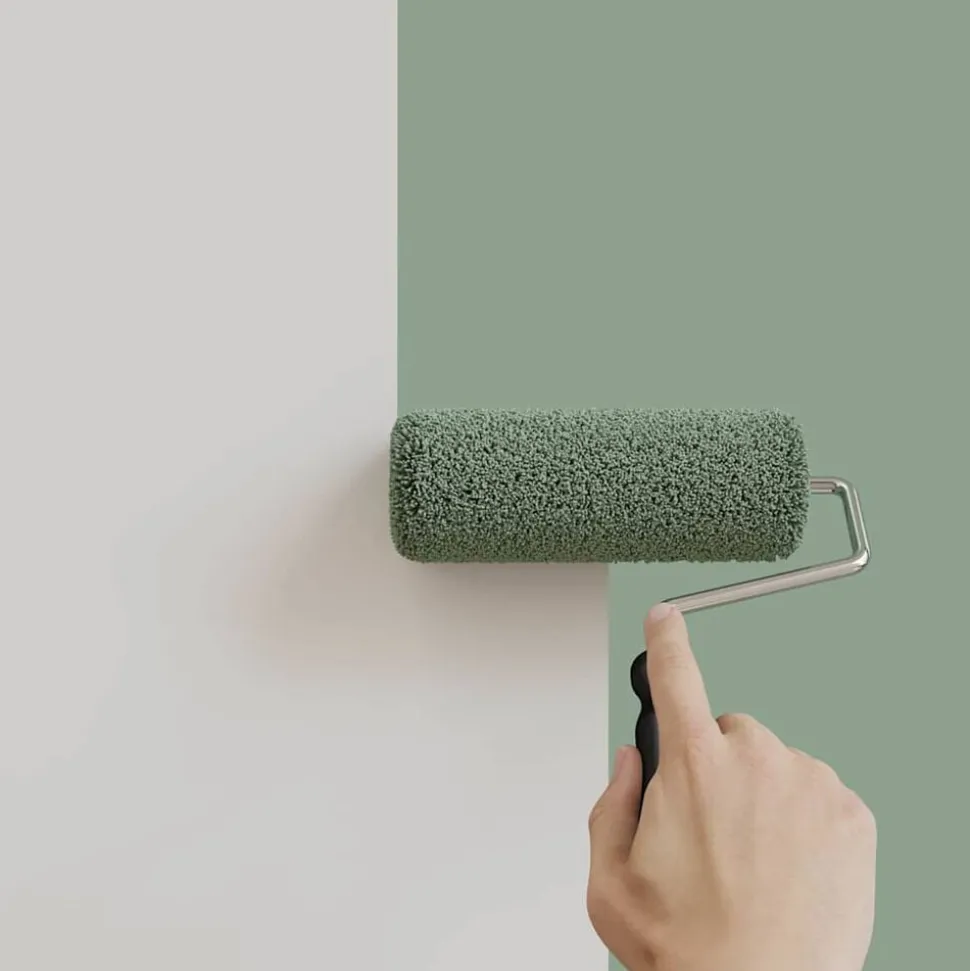 vidaXL Muurverf Groen 2,5 L Wandprint