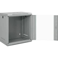 vidaXL Netwerk kabinet met opslag Grijs 53 x 45 x 60 cm Staal