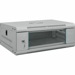 vidaXL Netwerk kabinet met opslag Grijs 53 x 45 x 21 cm Staal
