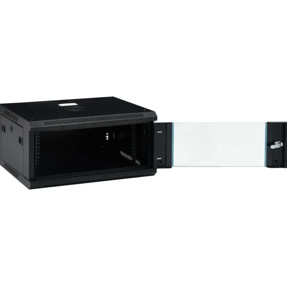 vidaXL Netwerkkast voor aan de muur 4U 19" IP20 600x450x285 mm