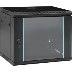 vidaXL Netwerkkast voor aan de muur 9U 19" IP20 600x450x510 mm