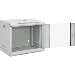 vidaXL Netwerkkast wandgemonteerd 9U 19" IP20 53x40x45 cm