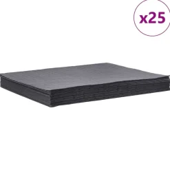 vidaXL Olie-absorberende pads 25 st 40x50 cm grijs