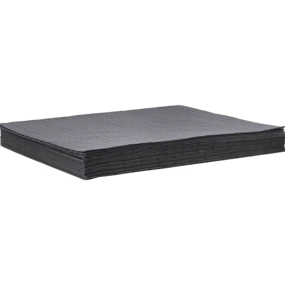 vidaXL Olie-absorberende pads 25 st 40x50 cm grijs