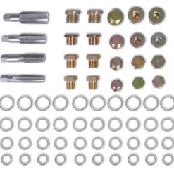 vidaXL Olieaftapplug-reparatieset M13 M15 M17 M20 64-delig