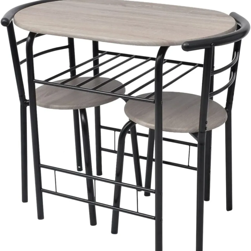 vidaXL Ontbijtbarset MDF