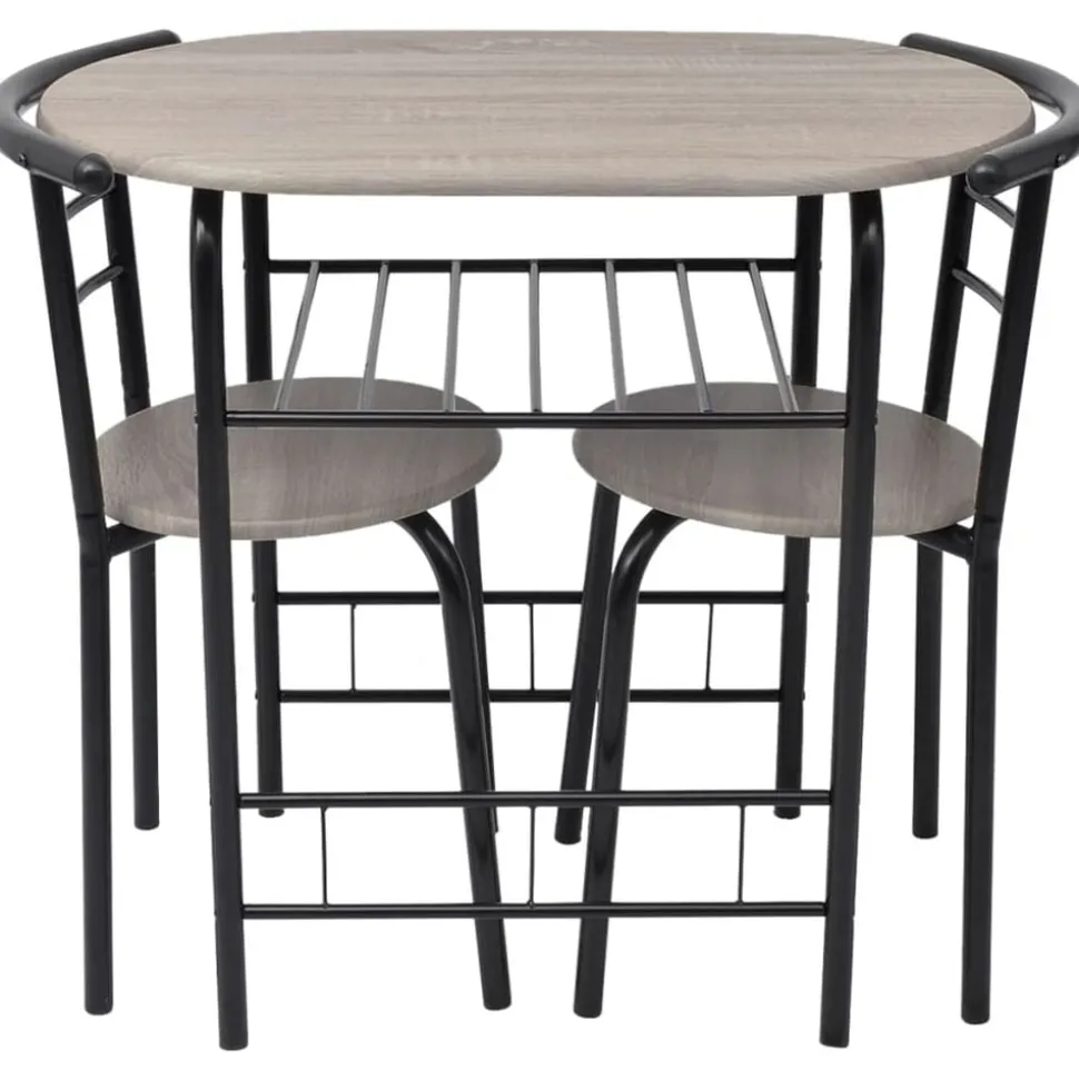 vidaXL Ontbijtbarset MDF