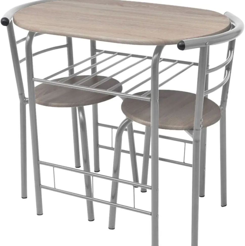 vidaXL Ontbijtbarset MDF
