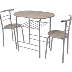 vidaXL Ontbijtbarset MDF