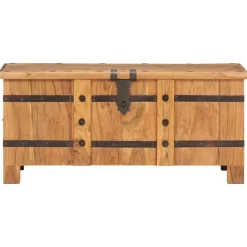 vidaXL Opbergkist 90x40x40 cm massief acaciahout