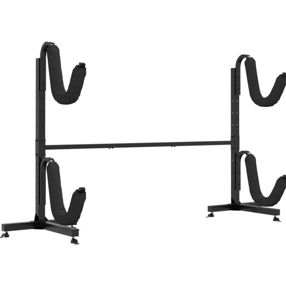 vidaXL Opbergrek voor 2 kajaks250x57x127,5 cmstaal