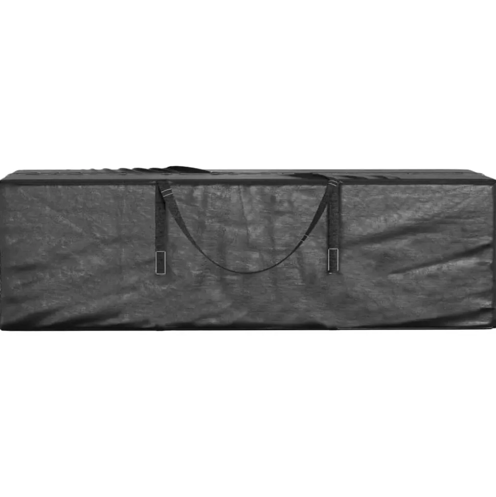 vidaXL Opbergtas voor kerstbomen 135x40x55 cm polyetheen zwart