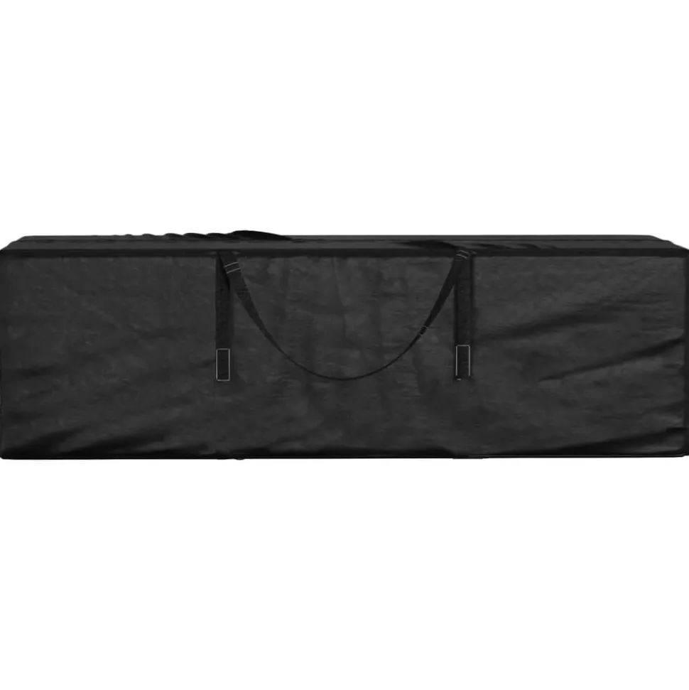 vidaXL Opbergtas voor tuinkussens 135x40x55 cm polyetheen zwart