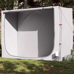 vidaXL Opbergtent waterdicht grijs