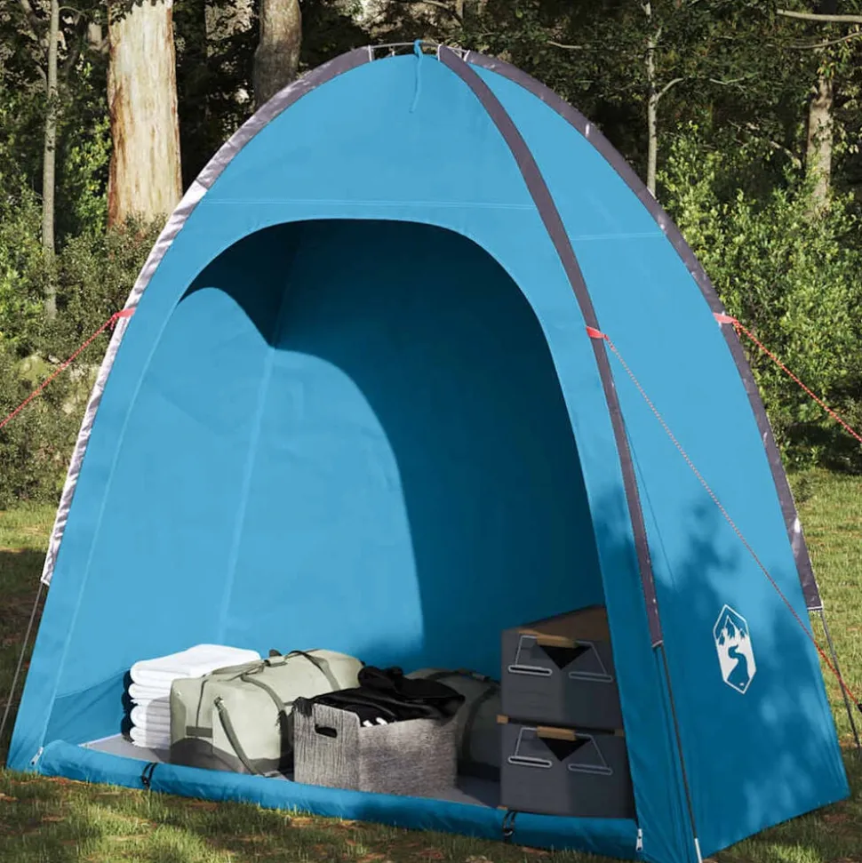 vidaXL Opbergtent waterdicht blauw