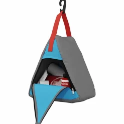 vidaXL Opslagzak 4 pcs Grijs en Blauw 24 x 16 x 24 cm oxford