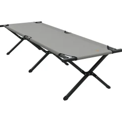 vidaXL Opvouwbaar Camping Bed Grijs 193 x 69 x 45 cm Oxford stof