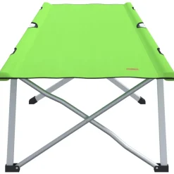 vidaXL Opvouwbaar Camping Bed Groen 194 x 62,5 x 42,5 cm