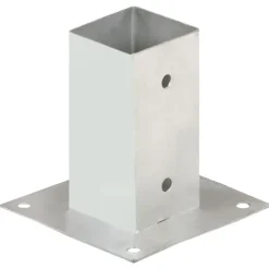 vidaXL Paalankers 4 st 71 mm gegalvaniseerd metaal