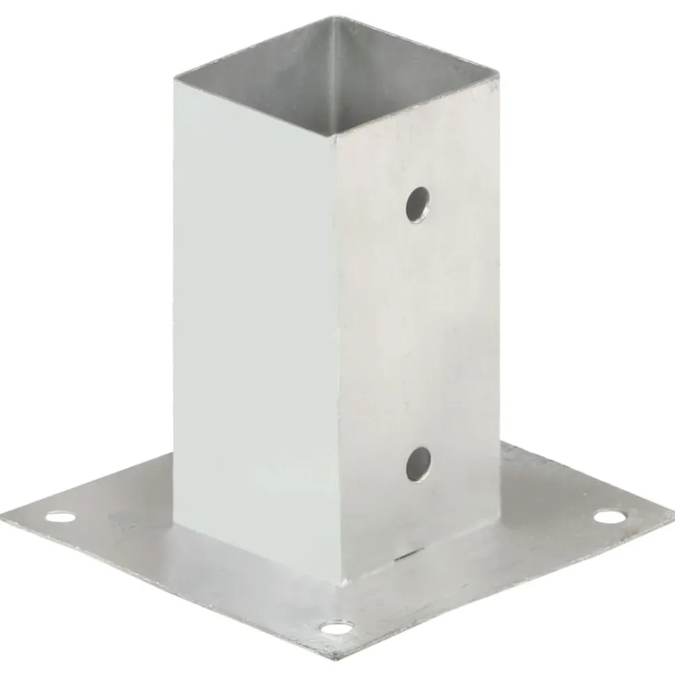 vidaXL Paalankers 4 st 71 mm gegalvaniseerd metaal