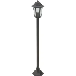 vidaXL Paalverlichting voor tuin E27 110 cm aluminium brons 6 st