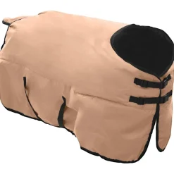 vidaXL Paardendeken Cappuccino 75 cm Polyester