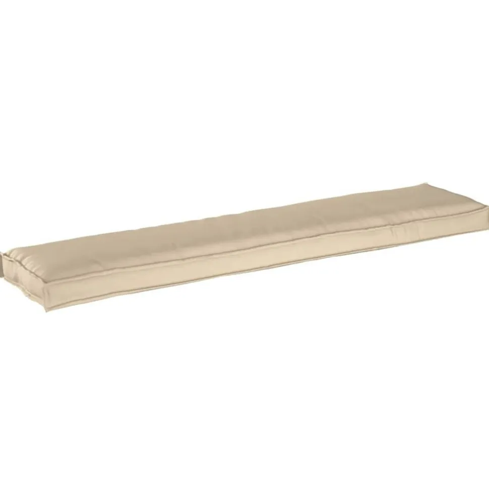 vidaXL Palet Kussen Beige 180 x 40 x 8 cm Oxford Stof