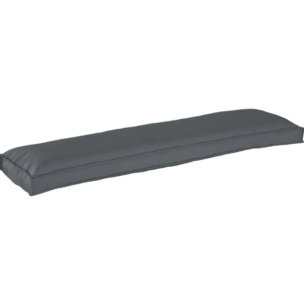 vidaXL Pallet Kussen Set 2 pcs Antraciet 150 x 40 x 8 cm Oxford Stof