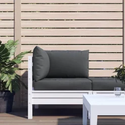 vidaXL Palletkussens 3 st oxford stof antraciet