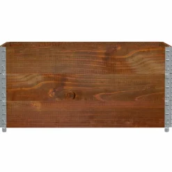 vidaXL Palletopzetranden 3 st 120x80 cm massief grenenhout bruin