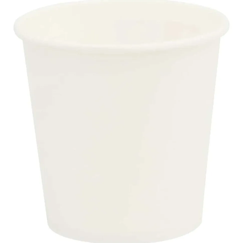 vidaXL Papieren koffiekopjes 1000 st 4oz 100 ml wit