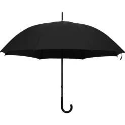 vidaXL Paraplu 130 cm zwart