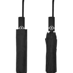 vidaXL Paraplu automatisch inklapbaar 104 cm zwart