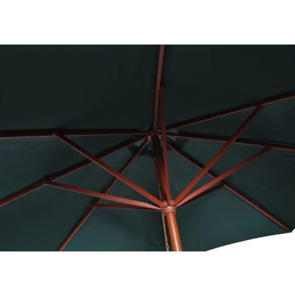 vidaXL Parasol 258 cm groen