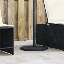 vidaXL Parasolvoet voor stok van Ø38 / 48 mm 12 kg rond