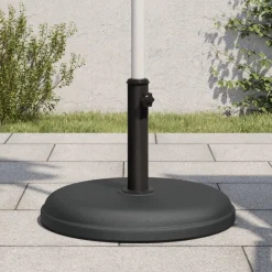 vidaXL Parasolvoet voor stokken van Ø32/35/38 mm 15 kg rond
