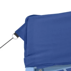 vidaXL Partytent inklapbaar 3x4 m staal blauw