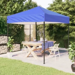 vidaXL Partytent inklapbaar 2x2 m blauw