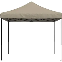 vidaXL Partytent inklapbaar pop-up 292x292x315 cm taupe