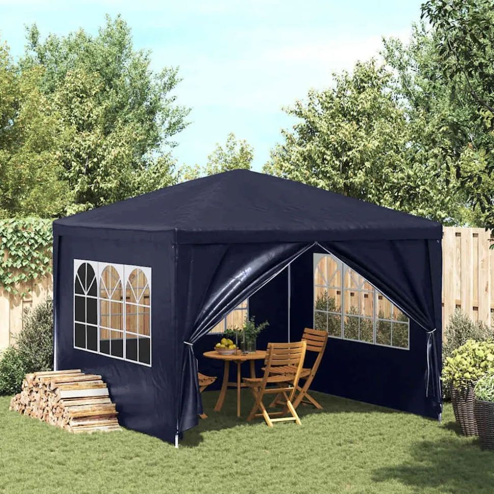 vidaXL Partytent 3x3 m blauw