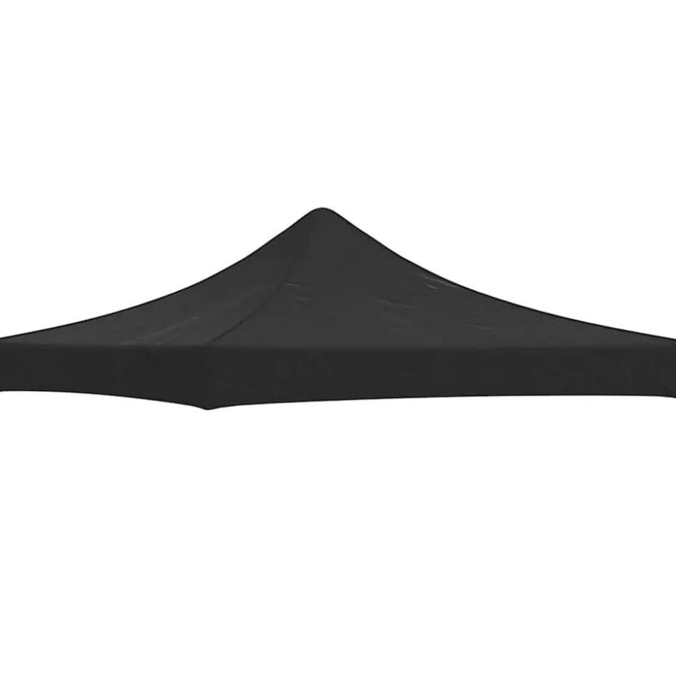 vidaXL Partytentdak 270 g/m² 3x3 m zwart