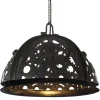 vidaXL Plafondlamp industrieel kettingwiel-ontwerp E27 45 cm