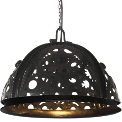 vidaXL Plafondlamp industrieel kettingwiel-ontwerp E27 45 cm